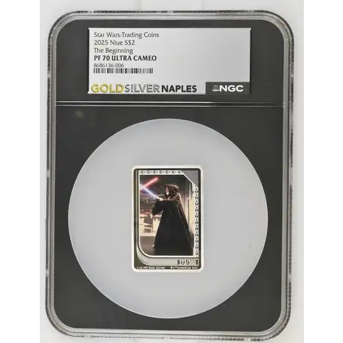 2025 Stars Wars: Trading Coin - The Beginning - PF 70 UC
