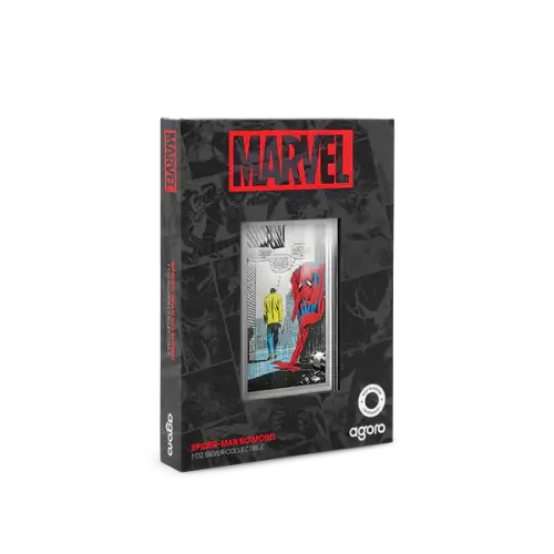 2026 Agoro Niue Marvel Spider-Man No More! 1oz Silver Collectible
