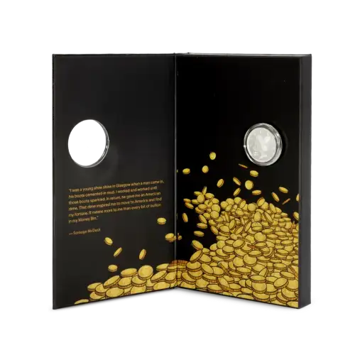 2026 Agoro Niue Scrooge McDuck Lucky #1 Dime 3g silver