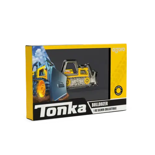 2026 Agoro Niue Tonka Bulldozer 1oz Silver Collectible