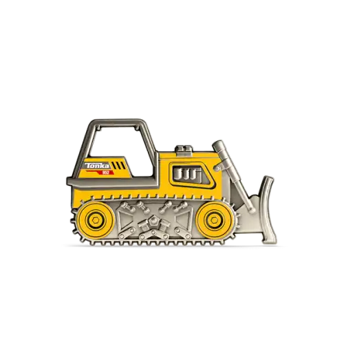 2026 Agoro Niue Tonka Bulldozer 1oz Silver Collectible (2)