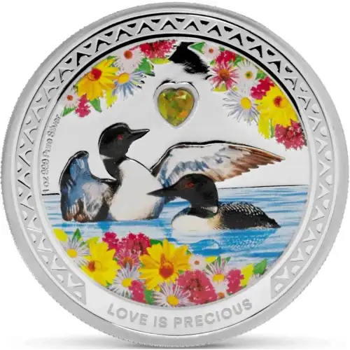 2026 Love is Precious – Great Northern Diver - 1oz Silver Collectible Coin  (4)