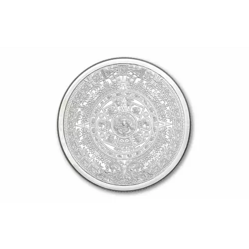 5 oz Silver GSM Aztec Calendar (2)