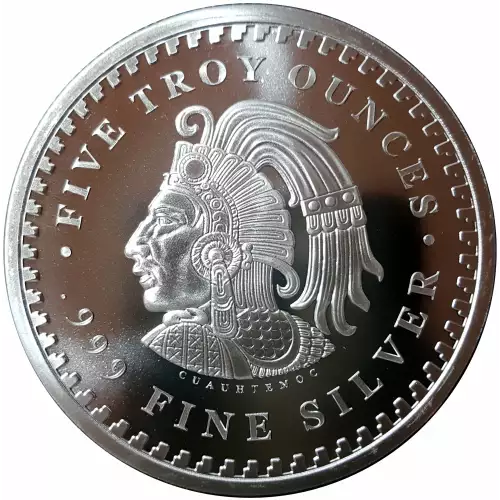 5 oz Silver GSM Aztec Calendar (3)
