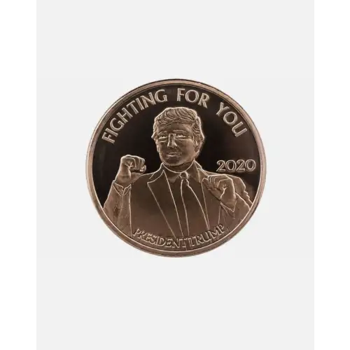 Lot of 100x 1 oz Copper Trump Fighting for You (5)