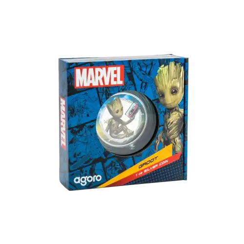 Marvel - Guardians of the Galaxy - Groot 1oz
Silver Coin (4)