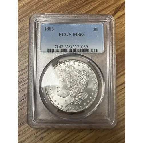 Morgan Dollar (1883) - NGC- MS63
