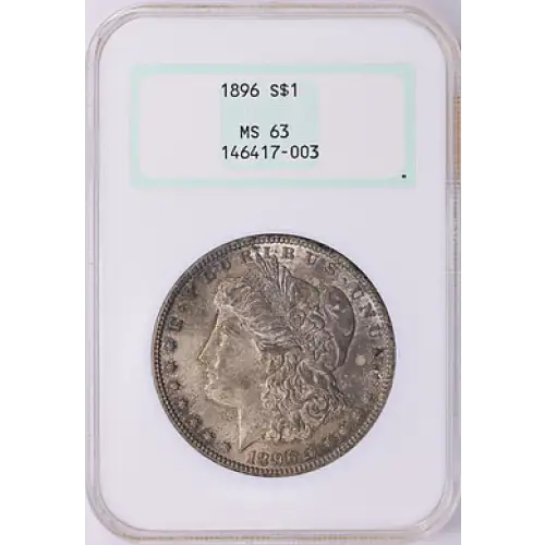 Morgan Dollar (1896) - NGC - MS63