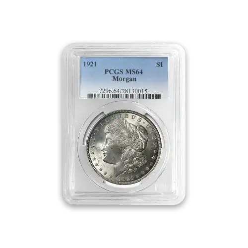 Morgan Dollar (1921) - PCGS - MS64