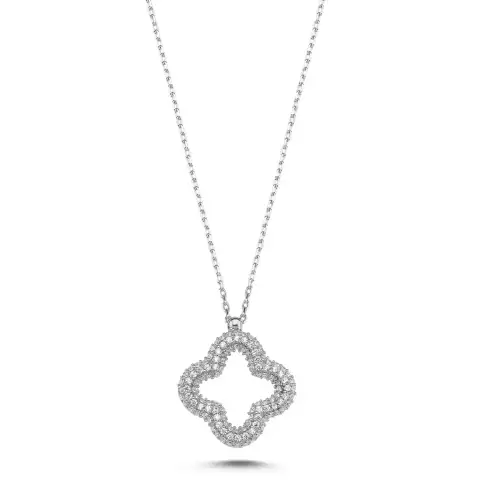 Open Clover Necklace
