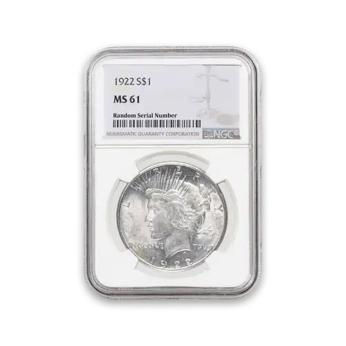 Peace Dollar (1922 - 1935) - PCGS - MS61