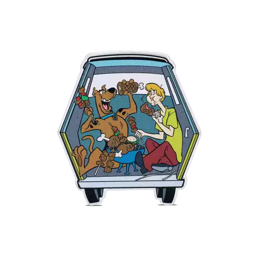 Scooby-Doo!™ – All You Can Eat! - 1oz Silver Coin (4)