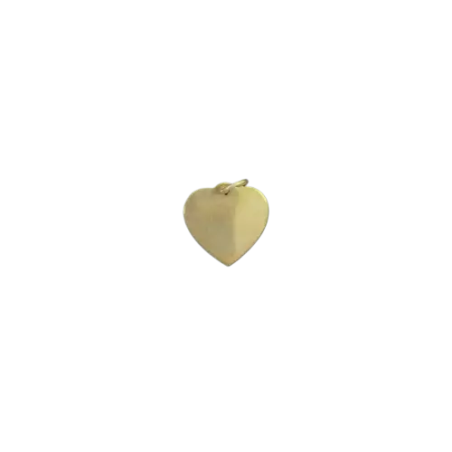 Small Gold-plated silver Heart Pendant