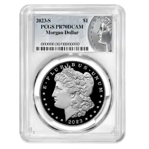 2023-S $1 Morgan Dollar First Strike, DCAM