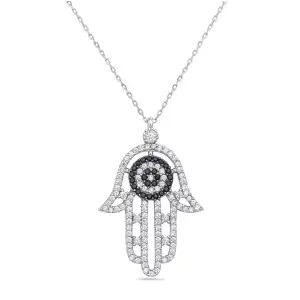 Regina - Sterling Silver Rhodium Plated Necklace