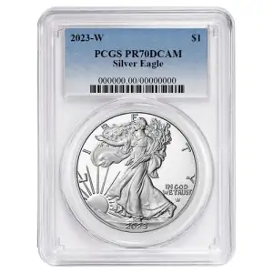 2023-W $1 Silver Eagle, DCAM