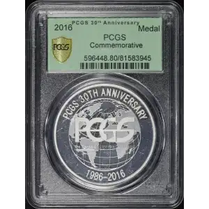 2016 PCGS Commemorative 30th anniversary
