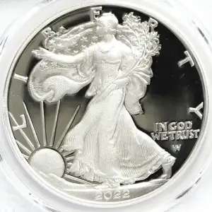 2022-W $1 Silver Eagle First Strike, DCAM