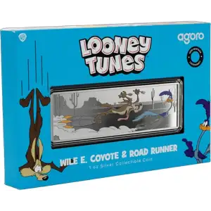 2025 Looney Tunes Wile E Coyote & Road Runner 1oz Silver Collectible Coin