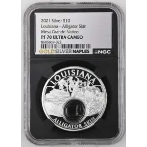 2021 Louisiana - Alligator Skin - Mesa Grande Nation - PF 70 UC