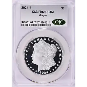 2024 S MORGAN PR69DCAM CAC
[B-8]