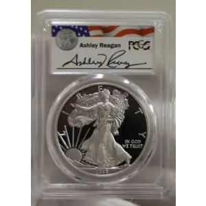 2015-W $1 Silver Eagle Ashley Reagan, DCAM