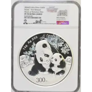 2024(Z)1Kilo Panda - First Releases Struck at Shenzhen Mint ULTRA CAMEO (2)