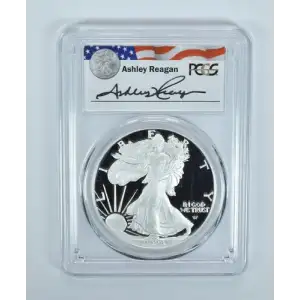 2023-W $1 Silver Eagle Ashley Reagan, DCAM