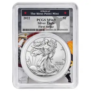 2022 - 1oz Silver Eagle - PGCS MS69