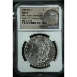1885 New York Bank Hoard From U.S. Treasury Bag (2)