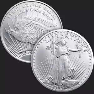 1 oz Silver GSM Saint-Gaudens (3)