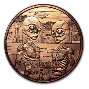 1 Oz Copper-Area 51-They're Here (2)