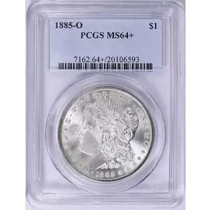 1885 - O - PCGS - MS64+ - $1 Morgan