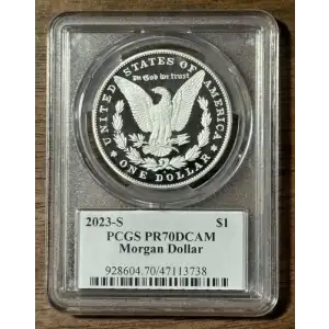 2023-S $1 Morgan Dollar Advanced Release John Dannreuther, DCAM