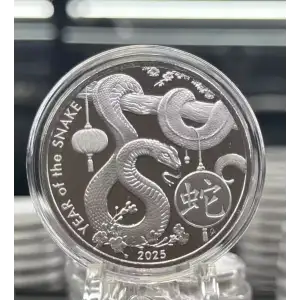 1 oz Silver 2025 Year Of The Snake 