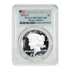 2023-S $1 Peace Dollar First Strike, DCAM