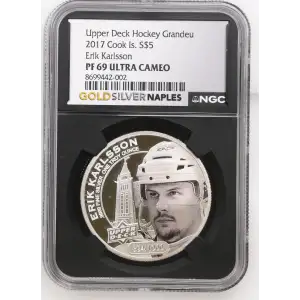 2017 Erik Karlsson Upper Deck Hockey Grandeu ULTRA CAMEO (2)