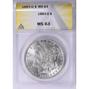 1883 - O - ANACS - MS63 - $1 Morgan