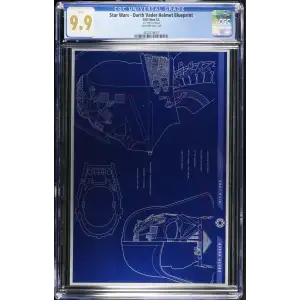 2025 1oz Niue $2 - Star Wars - Darth Vader Helmet Blueprint M9.9 (S-22A)