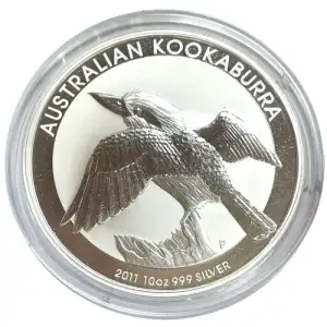 2011-P $10 Kookaburra 10oz Ag