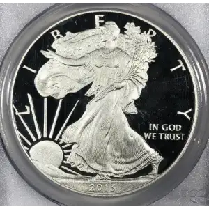2013-W $1 Silver Eagle Cameron Reagan, DCAM