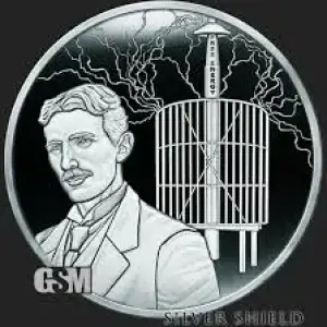 2024 1 oz Silver Shield Tesla Coil Gem Proof