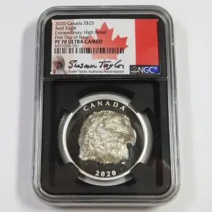 2020 Bald Eagle - FDI Extraordinary High Relief ULTRA CAMEO