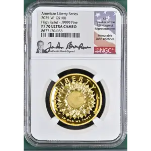 2025 W High Relief - .9999 Fine American Liberty Series ULTRA CAMEO (2)