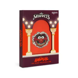 2025 The Muppets: Animal 70th Anniversary 1 oz Silver Collectible Coin