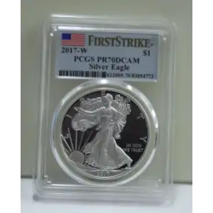 2017-W $1 Silver Eagle First Strike, DCAM