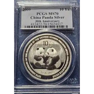 2009 - 30th Ann Precious Metal PAN-512A - 1 oz