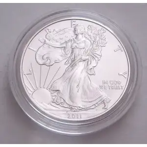 2011-W $1 Silver Eagle 25th Anniversary Set 1 Coin