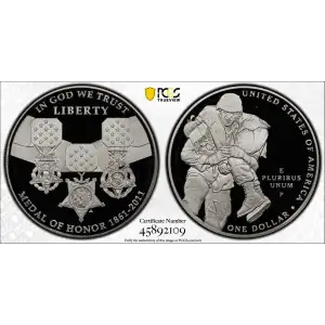 2011-P $1 Medal of Honor, DCAM (2)