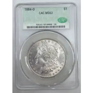 1884 CC $1 NGC MS 62 [DUPLICATE for #562809]